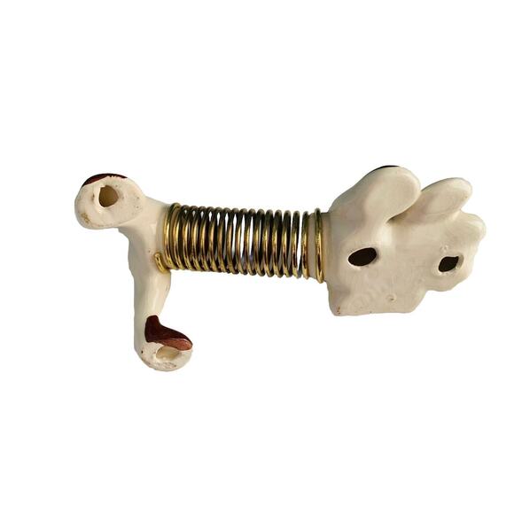 Miramar California Ceramic Dog Letter Holder #893 Mid Century Retro Vintage - Picture 8 of 12